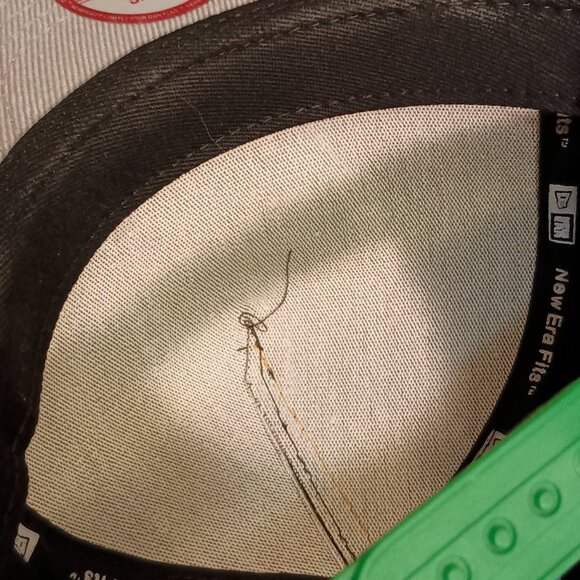 Philadelphia Eagles New Era 9Fifty Snapback NFL Vintage Cap Black/Green - Picture 10 of 12